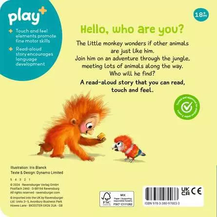 Are You A Monkey Like Me? Book