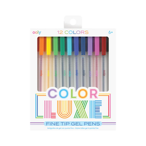 Color Luxe Colored Gel Pens - Set of 12