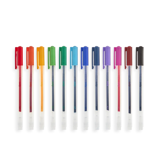 Color Luxe Colored Gel Pens - Set of 12