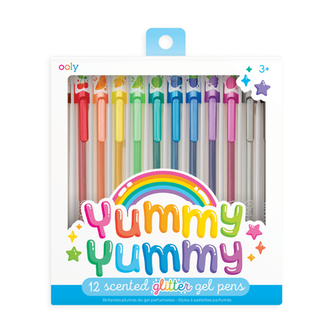 Yummy Yummy Scented Colored Glitter Gel Pens 2.0