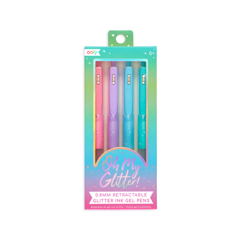 Oh My Glitter! Gel Pens - Set of 4