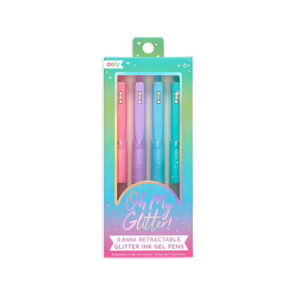 Oh My Glitter! Gel Pens - Set of 4