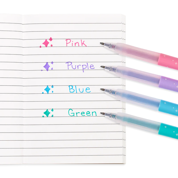 Oh My Glitter! Gel Pens - Set of 4