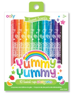 Yummy Yummy Scented Twist-Up Crayons