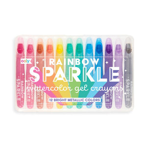 Rainbow Sparkle Metallic Watercolor Gel Cray