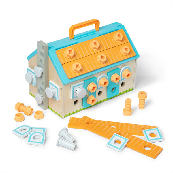 Melissa & Doug Build A House Toolbox Play Set