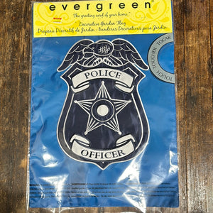 Police Department Garden Flag