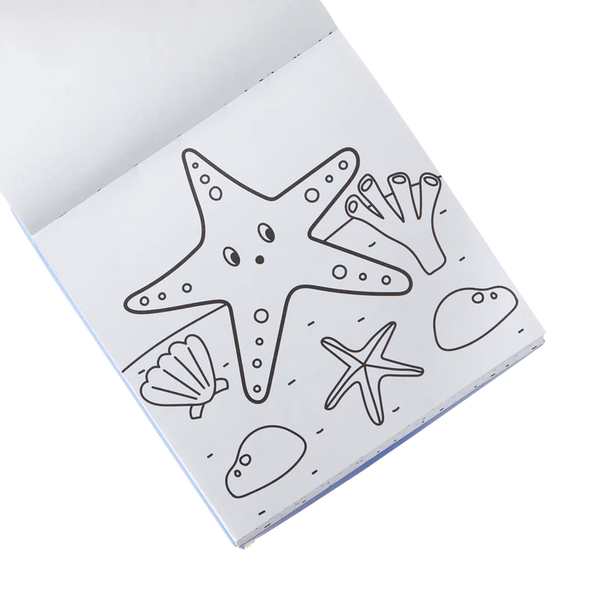 Carry Along Crayon & Coloring Book Kit - Sea Life