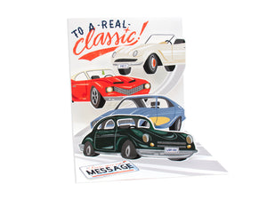 Muscle Cars Pop Up Card