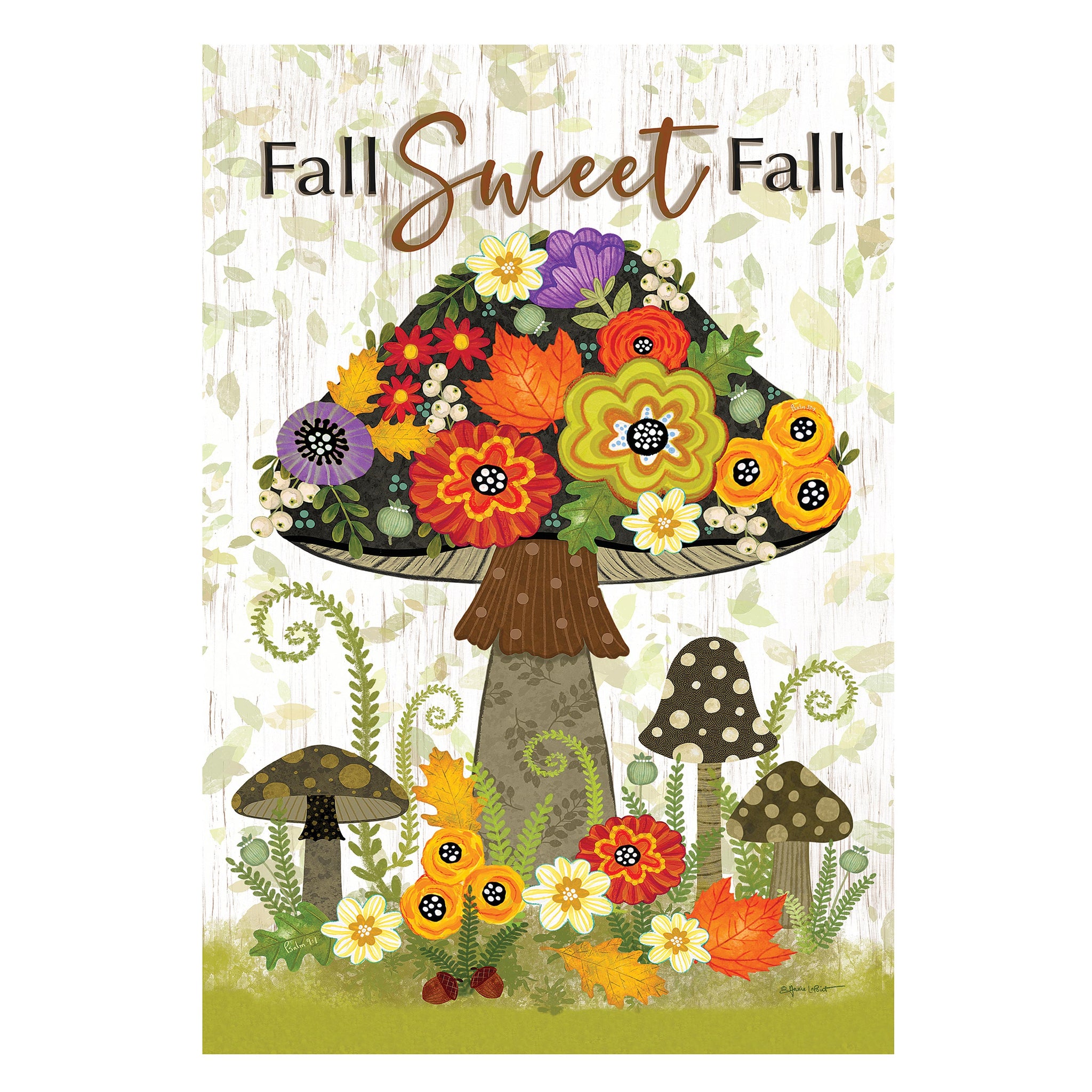 Fall Sweet Fall Garden Flag