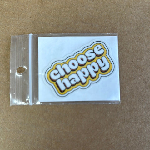 Choose Happy Sticker