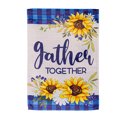 Gather Garden Flag