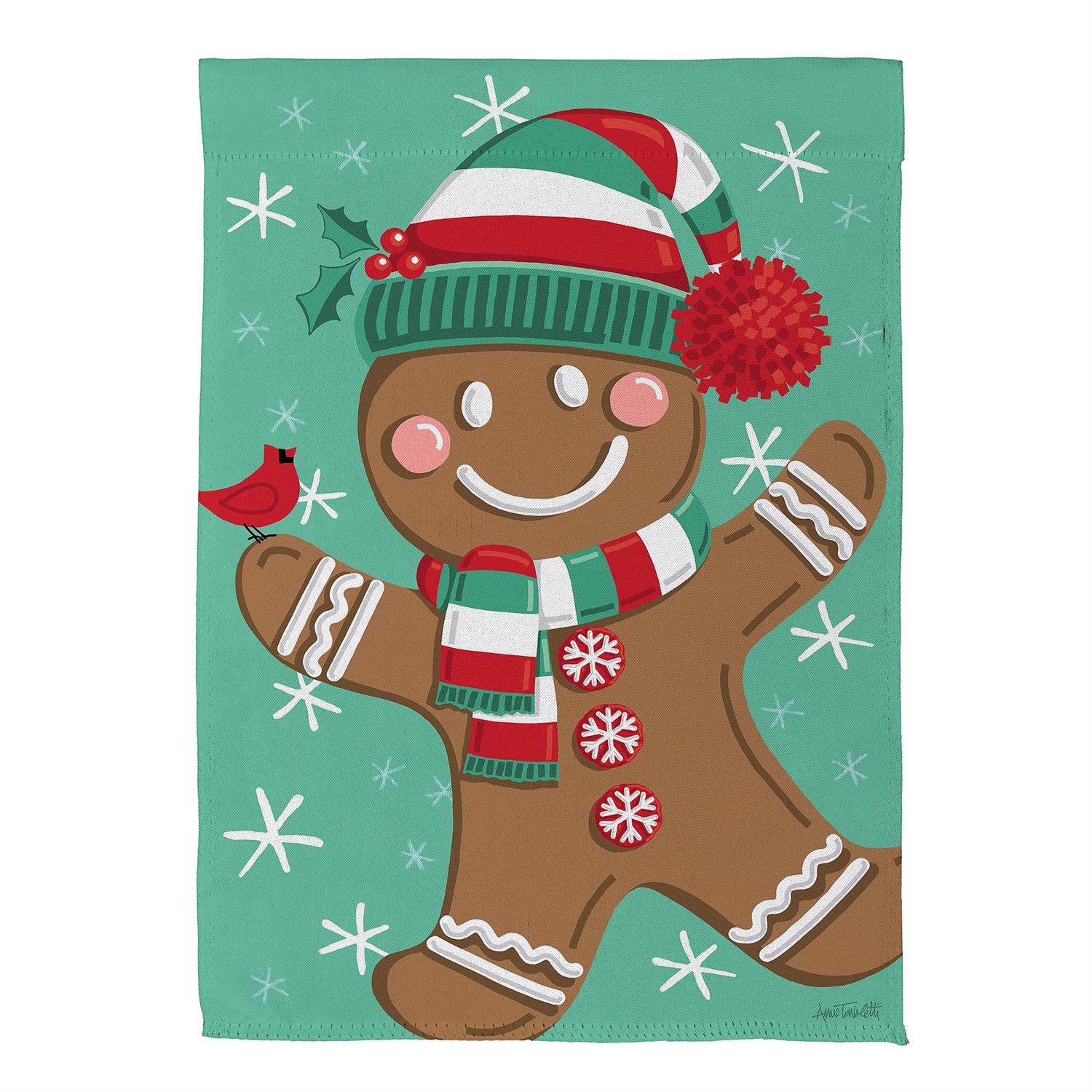 Christmas Icons Reversible Garden Flag