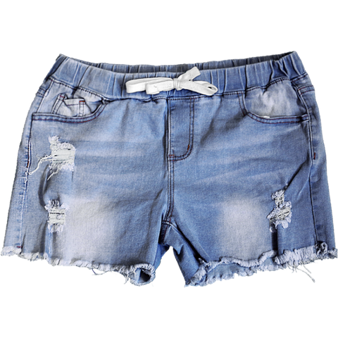 Couture Cut Off Shorts - Light Wash