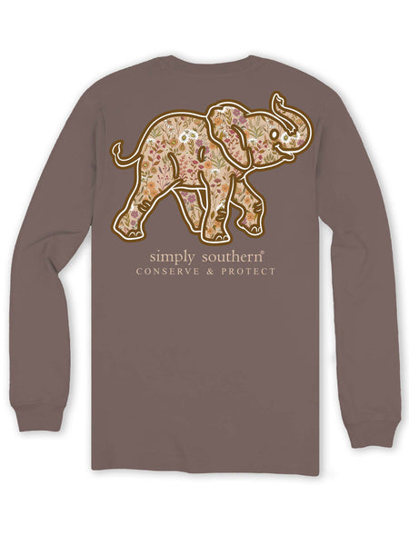 Elephant Track LS Tee - Wildflower YOUTH