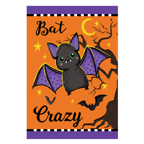 Gone Batty Garden Flag