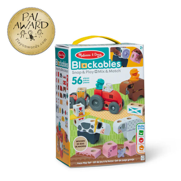 Melissa & Doug Blockables Play Set - Farm