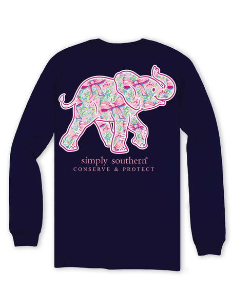 Elephant Track LS Tee - Bow YOUTH