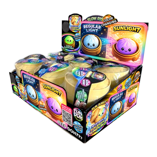 Fun Doh Color Changing Dumpling Squishy - Assorted