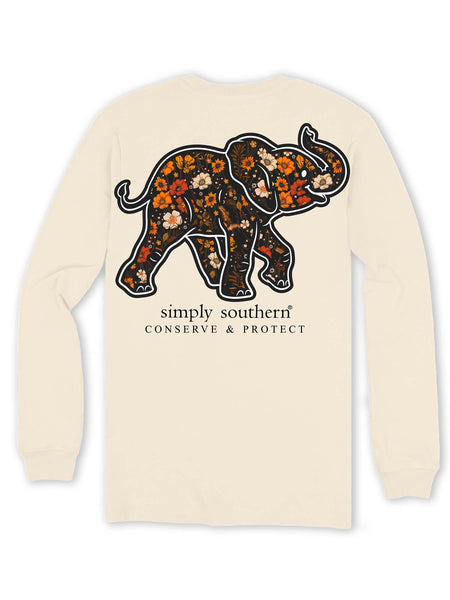 Elephant Track LS Tee - Floral YOUTH