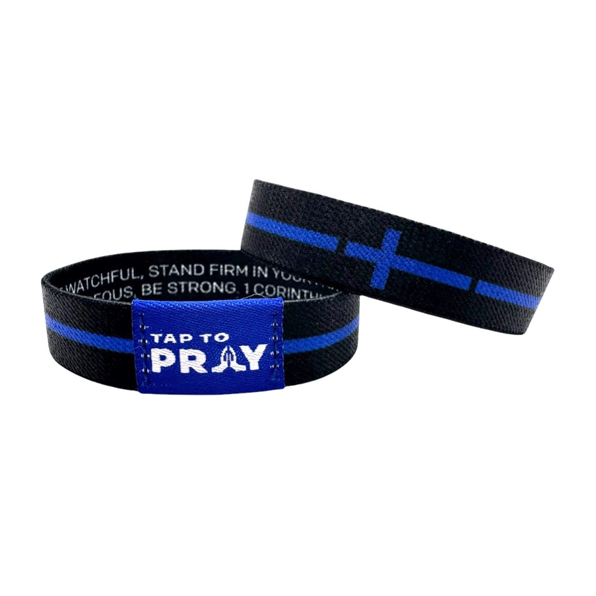 Law Enforcement Tap to Pray Wristband
