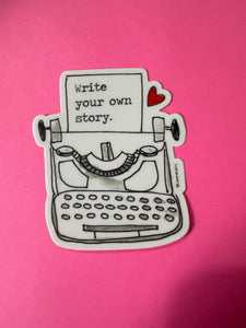 Write Your Own Story Sticker