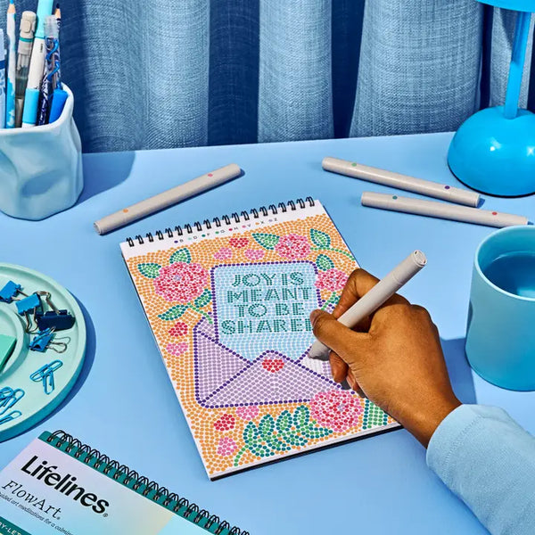 Lifelines FlowArt Dot By Letter - Everyday Inspiration