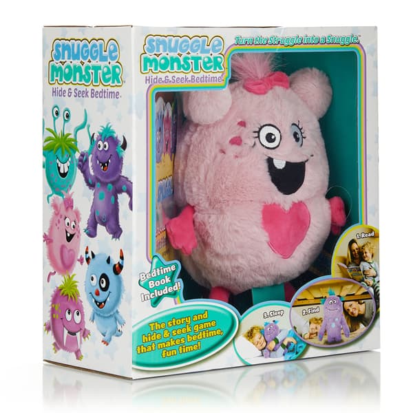 Snuggle Monster Hide & Seek Bedtime - Pink