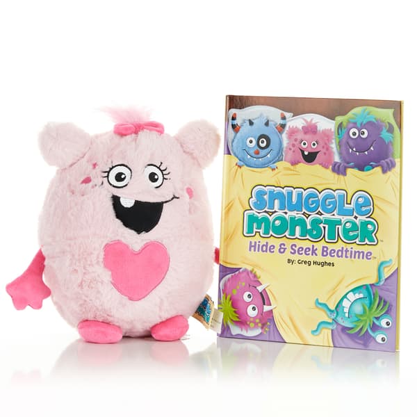 Snuggle Monster Hide & Seek Bedtime - Pink