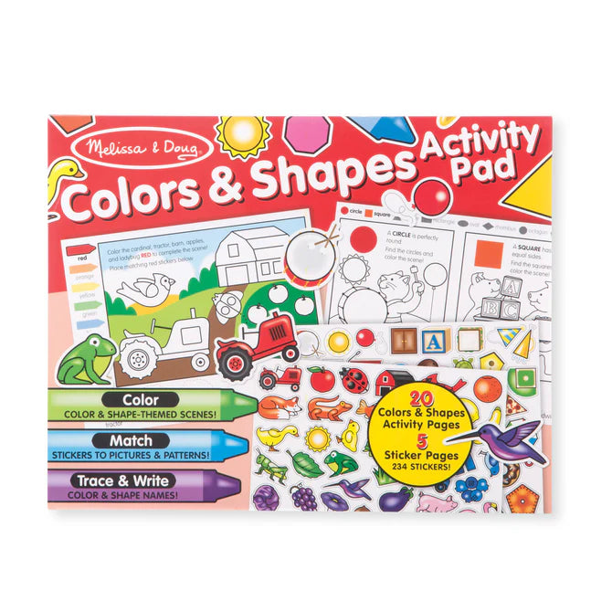 Colors & Shapes Activity Pad