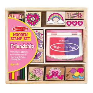 Friendship Wooden Stamp Set