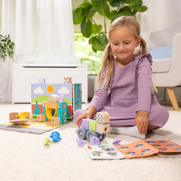 Melissa & Doug Blockables Play Set - Town