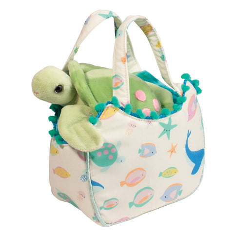 Ocean Friends Turtle with Sak