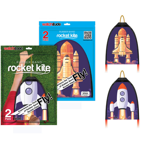 Shuttle & Rocket Rubber Band Rocket Kite