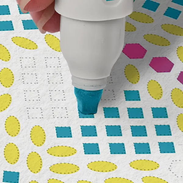 Lifelines Stamp-by-Shape - Secret Garden