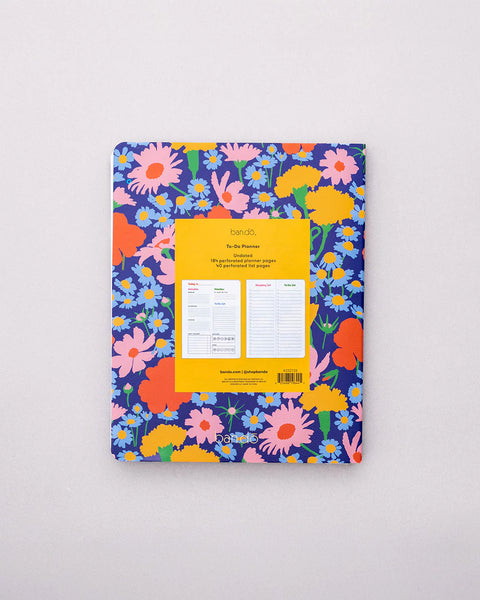 Ban.Do To Do Planner - Blue Floral