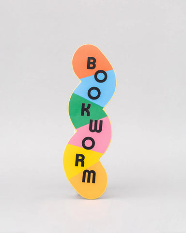 Bookworm Leatherette Bookmark