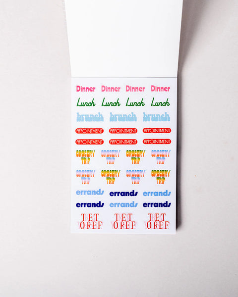 Ban.do Planner Sticker Book