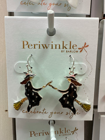 Witches on Broomsticks Earrings