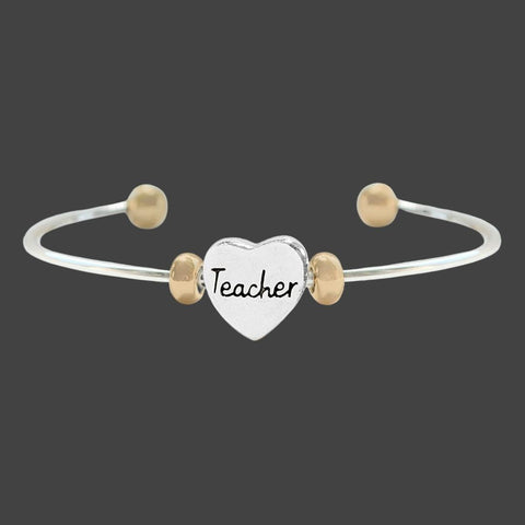 Teacher Cuff Bracelet