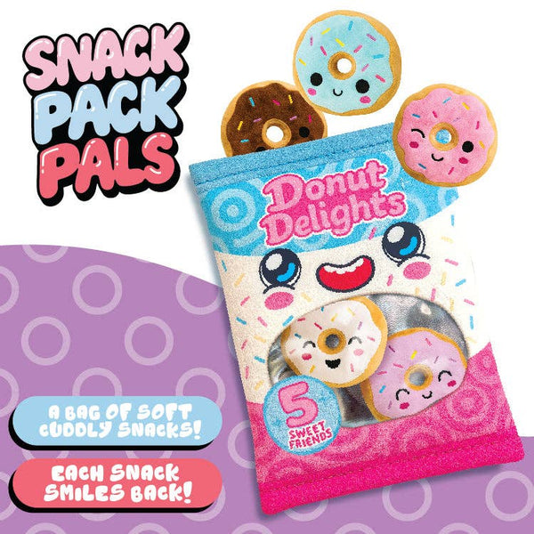 Snack Pack Pals Collectible Plush Toy - Assorted
