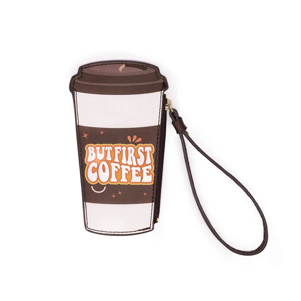 Coffee To Go Wristlet