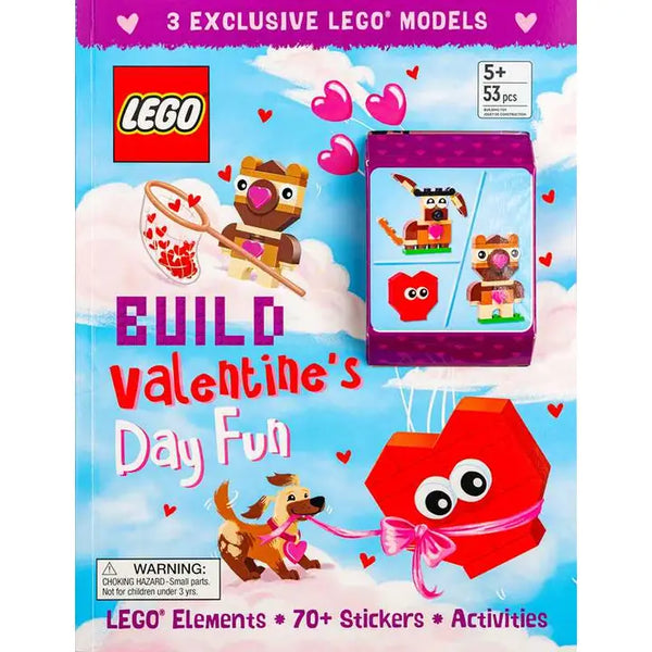 LEGO Books: Build A Valentine's Day Fun