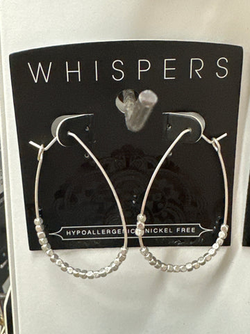 Whispers Iron Seeds Dangle Earrings