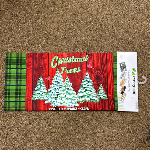 Christmas Tree Farm Switch Mat