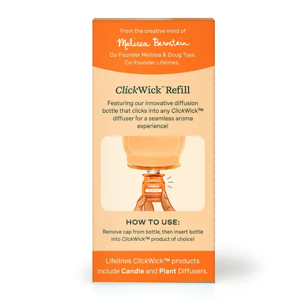 Lifelines ClickWick Refill - Grapefruit & Bergamot