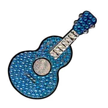 Blue Guitar StickerBean