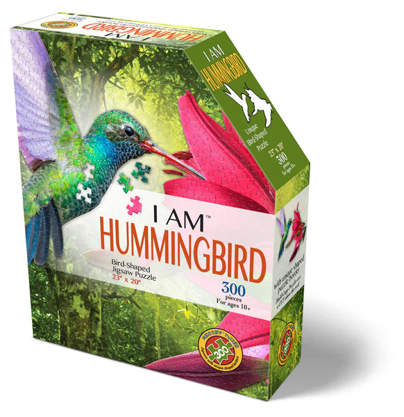 I Am Hummingbird Shaped Puzzle