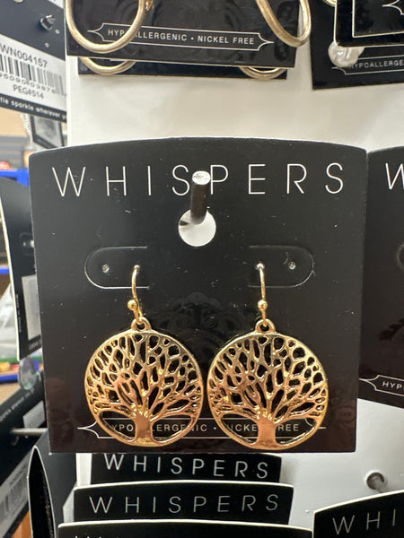 Whispers Tree of Life Earrings