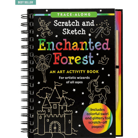 Enchanted Forest Scratch and Sketch